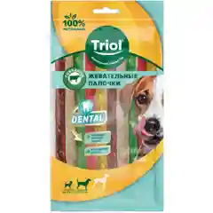 Лакомство для собак Triol палочки микс, 13 см, 8-10 г, упаковка 10 штук