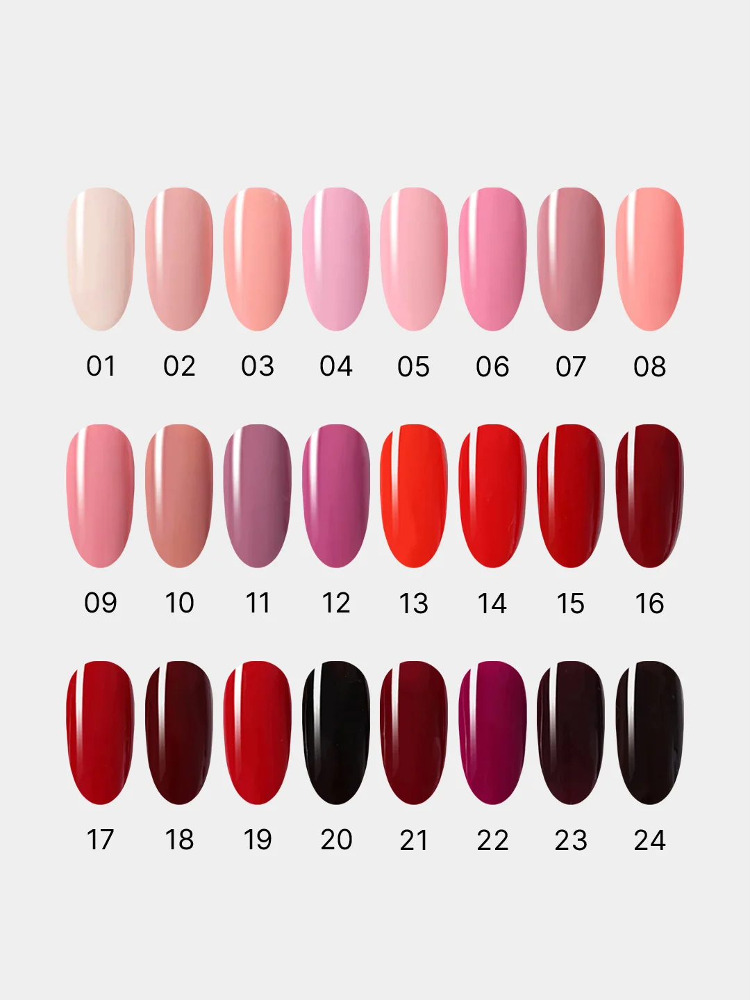 Глянцевый гель-лак для ногтей MG gel polish, 264 оттенка
