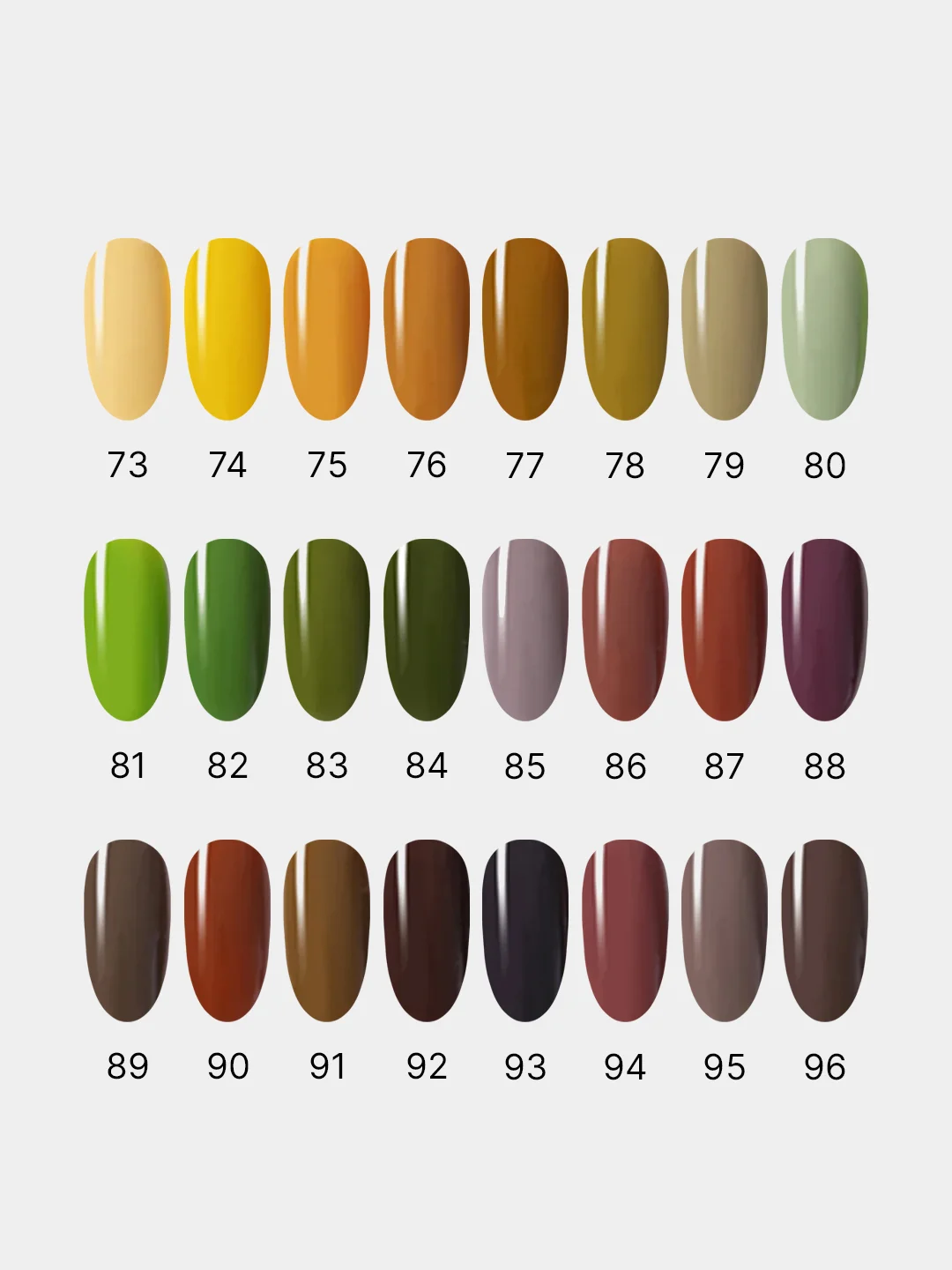 Глянцевый гель-лак для ногтей MG gel polish, 264 оттенка