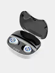 Белый беспроводные наушники TW90 с цифровым дисплеем, 2000мАч, Bluetooth с Power bank