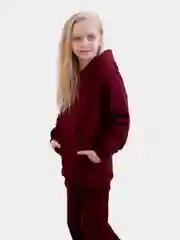 Тёмно-бордовый спортивный костюм детский