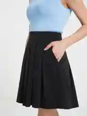 Черный юбка школьная