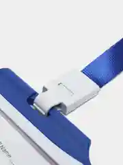 Синий бейдж с держателем, чехол для пропуска, для карты