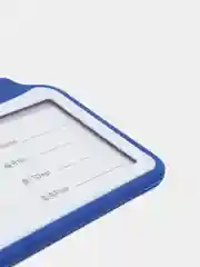 Синий бейдж с держателем, чехол для пропуска, для карты