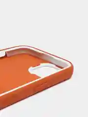 Оранжевый чехол iPhone 11 / 12 13 Pro Max / силиконовый на айфон про макс