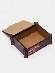 Угольный шкатулка для подарка, малая