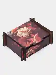 Угольный шкатулка для подарка, малая
