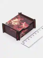Угольный шкатулка для подарка, малая