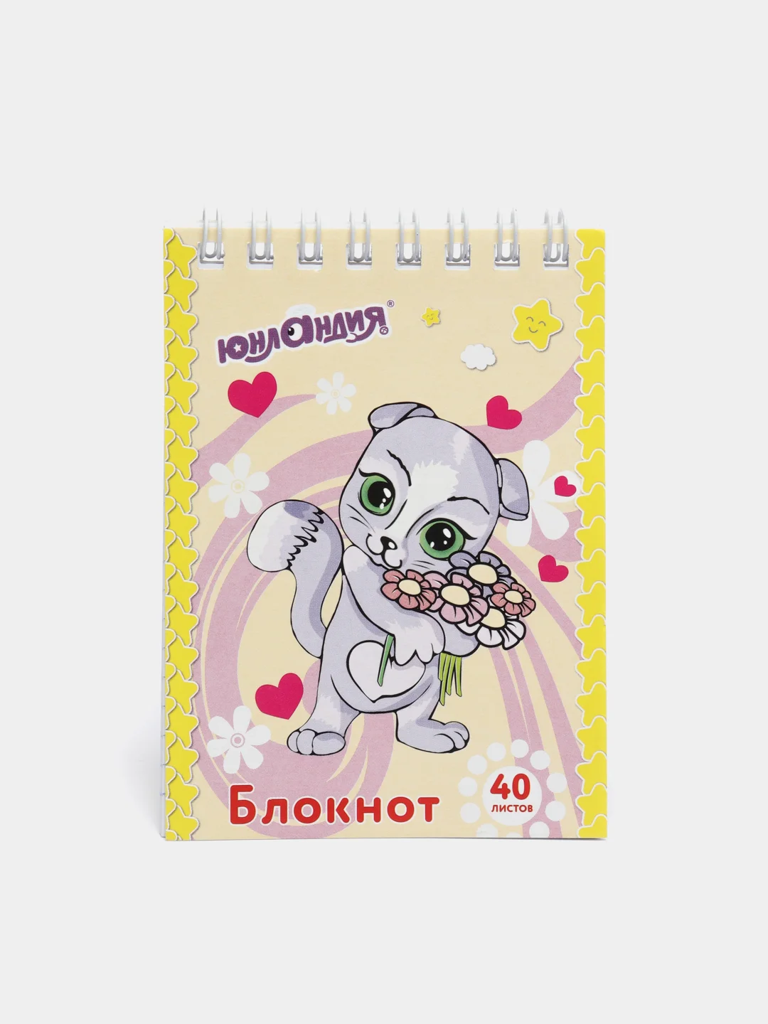 Манго блокнот А7 "Мультяшки", в клетку, 40 листов