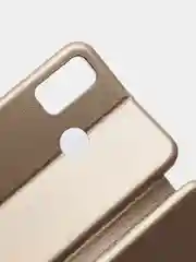 Золотой чехол книжка Huawei Honor 9X Lite, Хуавей Хонор 9Х Лайт