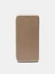 Золотой чехол книжка Huawei Honor 9X Lite, Хуавей Хонор 9Х Лайт