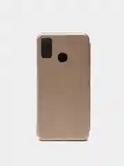 Золотой чехол книжка Huawei Honor 9X Lite, Хуавей Хонор 9Х Лайт