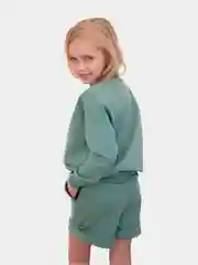 Бирюзовый спортивный костюм детский