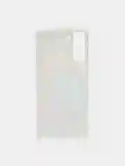 Голубой чехол для Samsung G996F/S21 Plus силиконовый с рисунком