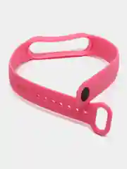 Розовый ремешок силиконовый для Xiaomi Mi Band 5, Xiaomi Mi Band 6