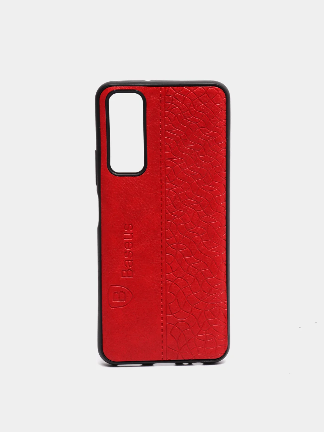 Красный чехол Huawei P Smart 2021, Хуавей П Смарт 2021 из экокожи Baseus