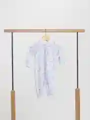 Белый комбинезон для новорожденных