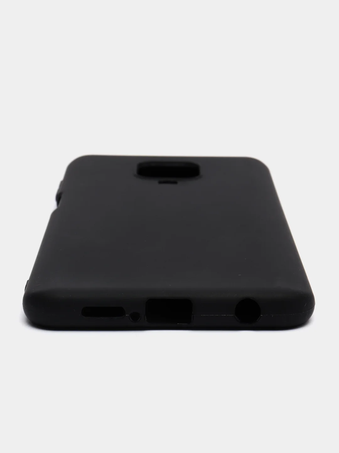 Черный чехол Xiaomi Redmi Note 9 Pro / Xiaomi Redmi Note 9s силиконовый