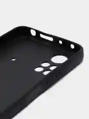 Матовый черный силиконовый чехол для Xiaomi Poco X4 Pro 5G