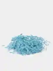 Голубой бумажная стружка - наполнитель для коробок