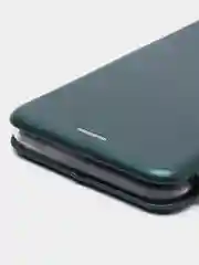 Тёмно-зелёный чехол книжка REALME C11 2020