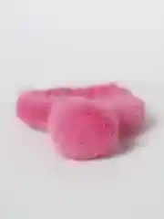 Вишнёвый резинка для волос из искусственного меха