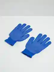 Синий перчатки нейлоновые