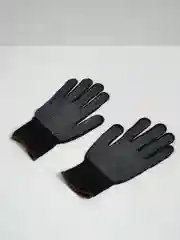 Черный перчатки нейлоновые