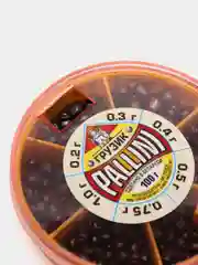 Лимонный набор рыболовных грузил / груз PALLINI (70-80-100гр)