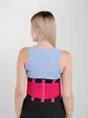 Фуксия утягивающий пояс-корсет из неопрена для похудения Hot Shapers Belt Power