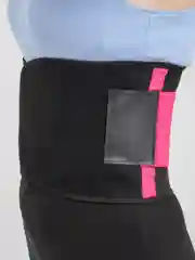 Фуксия утягивающий пояс-корсет из неопрена для похудения Hot Shapers Belt Power