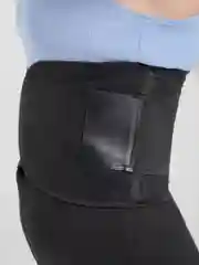 Черный утягивающий пояс-корсет из неопрена для похудения Hot Shapers Belt Power