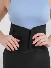 Желтый утягивающий пояс-корсет из неопрена для похудения Hot Shapers Belt Power