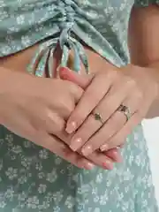 Серебряный набор колец " Звезда"