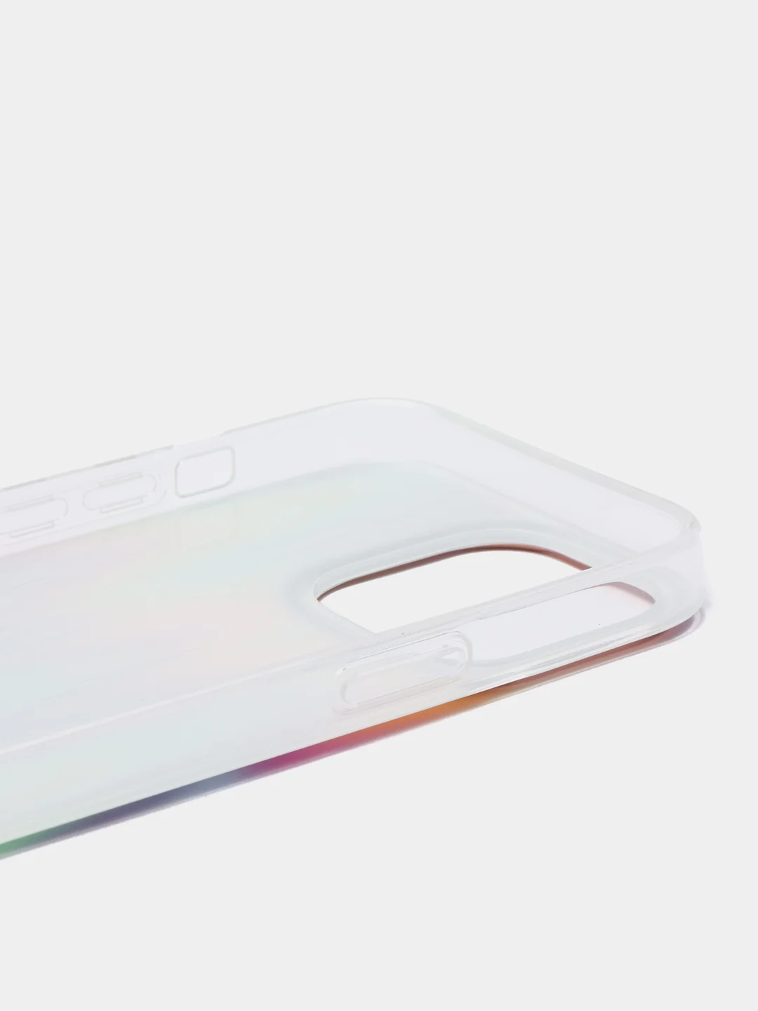 Фиолетовый чехол для iPhone 13 Pro "Акварель"