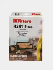 Мешки-пылесборники Filtero FLS 01 (S-bag), эконом, 4 штуки