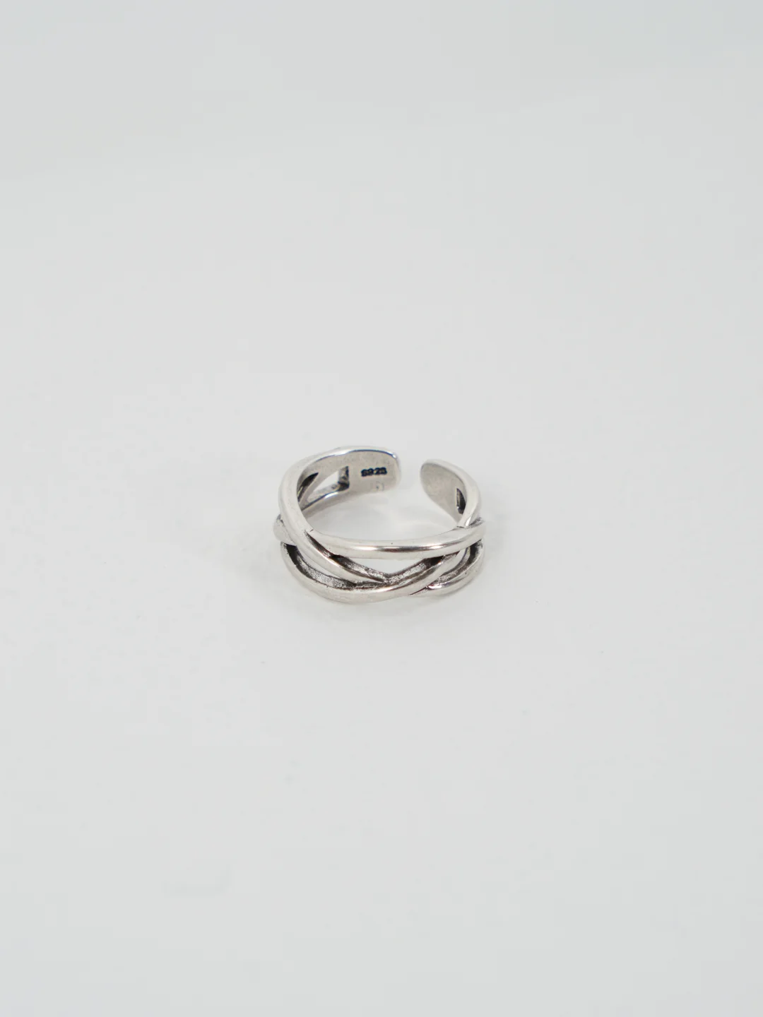 Кольцо, колечко из серебра, перстень one size, фаланговые кольца, 925 пробы