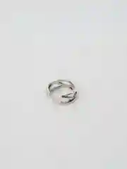 Кольцо, колечко из серебра, перстень one size, фаланговые кольца, 925 пробы