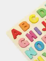 Деревянные вкладыши, алфавит - английские буквы