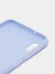 Небесно-голубой чехол Samsung Galaxy A10, силиконовый