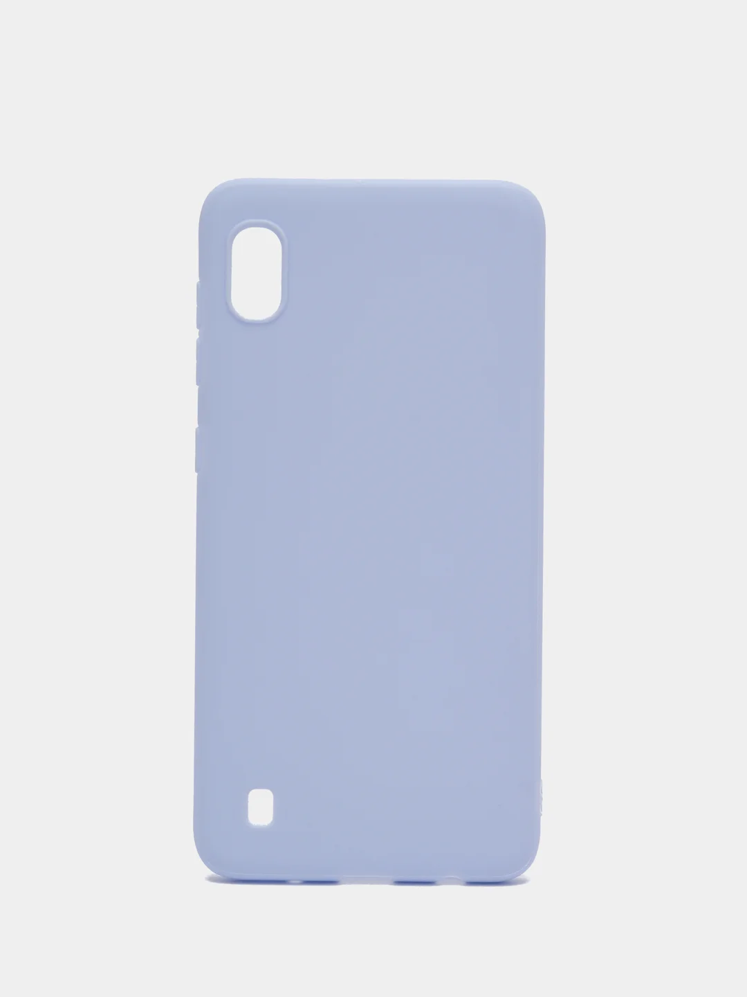 Небесно-голубой чехол Samsung Galaxy A10, силиконовый
