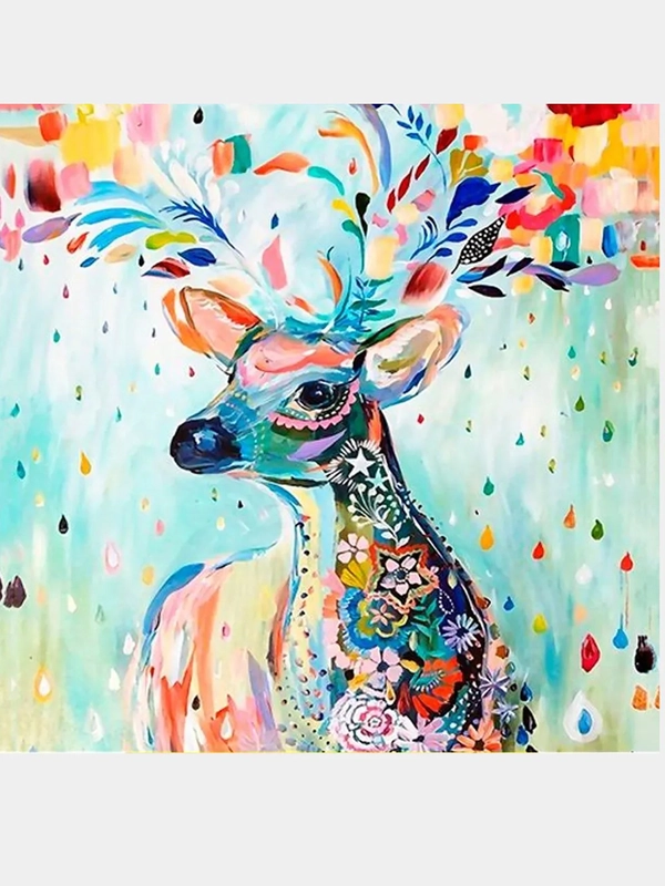 Алмазная мозаика на подставке, 20*20 см