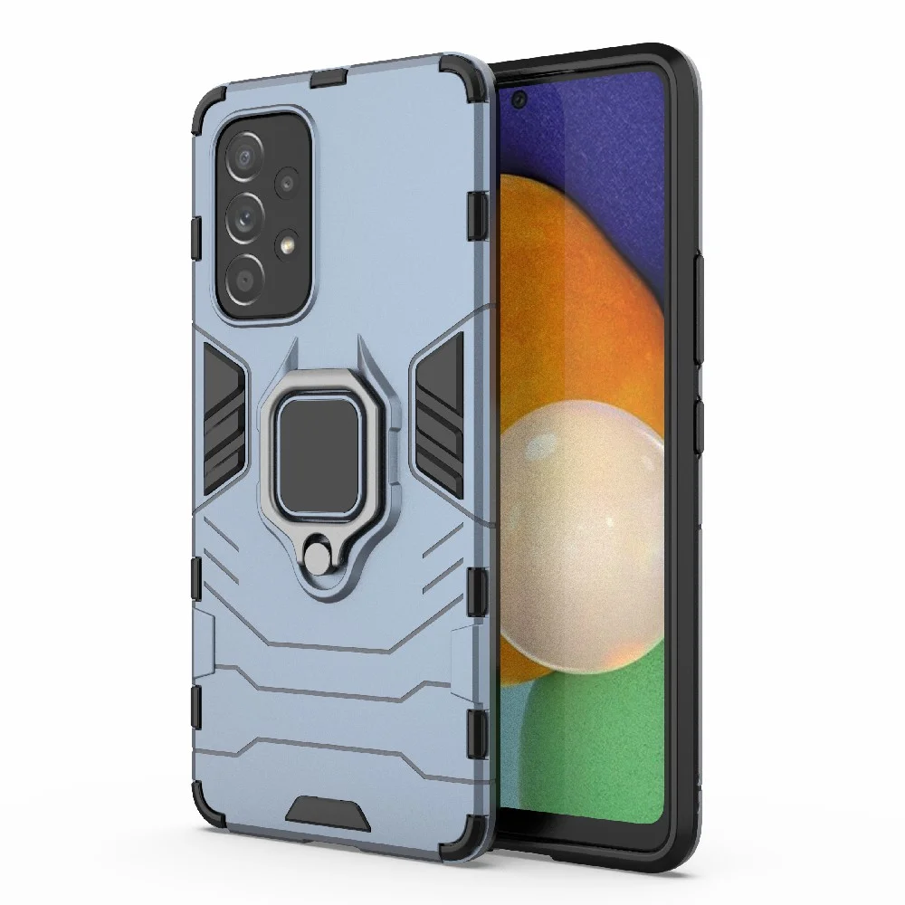 Чехол противоударный с кольцом-держателем на Samsung Galaxy A53 5G (Самсунг Галакси А53)