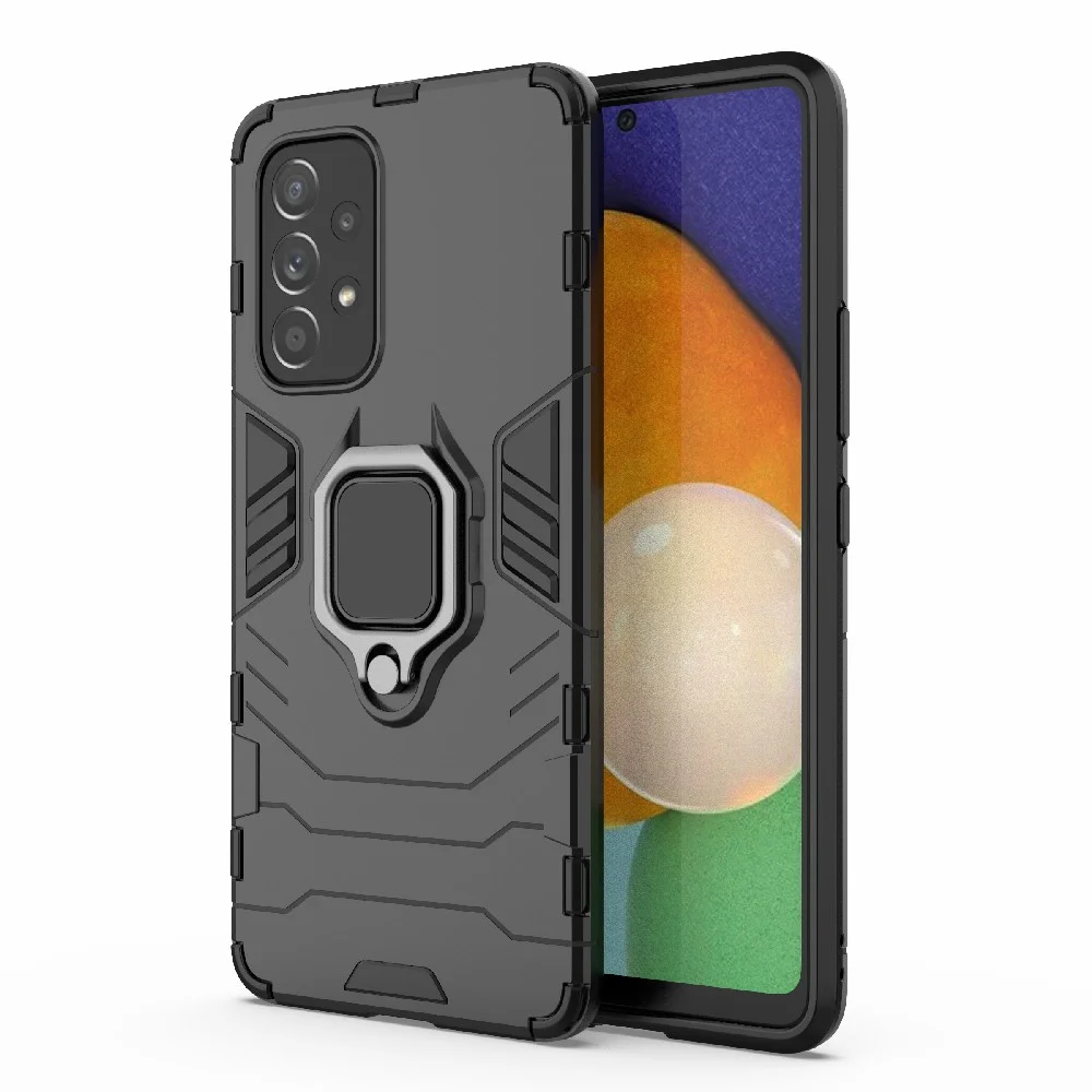 Чехол противоударный с кольцом-держателем на Samsung Galaxy A53 5G (Самсунг Галакси А53)