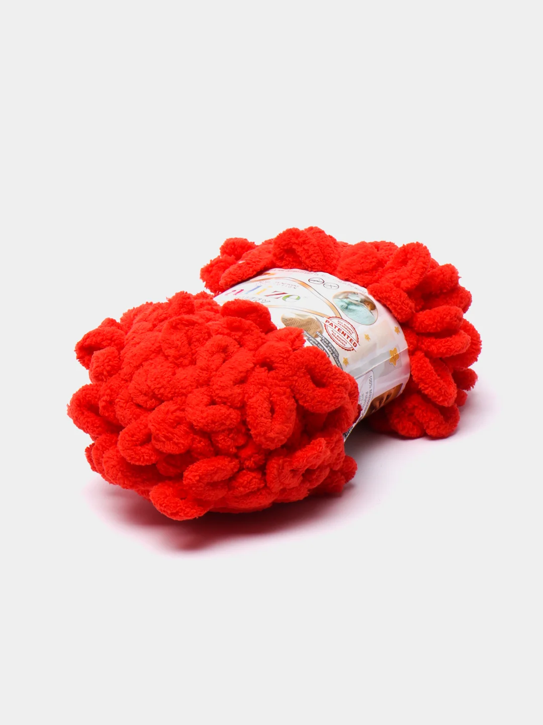 Молочный пряжа с большими петельками Puffy Alize (Ализе Пуффи), разные цвета