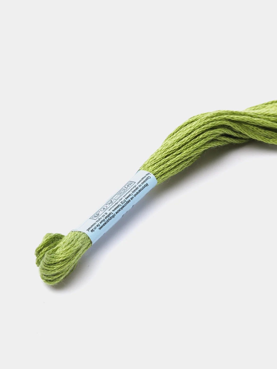 Ледяной нитки для вышивания мулине Gamma, 100% хлопок, номера цветов 3100-3199