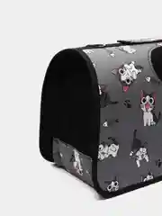 Угольный сумка-переноска для животных, переноска для кошек, переноска для мелких пород собак