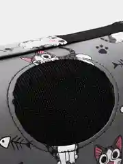 Угольный сумка-переноска для животных, переноска для кошек, переноска для мелких пород собак