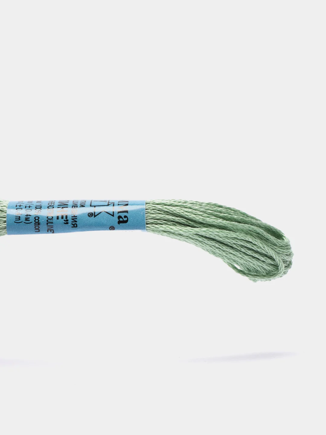 Лимонный нитки для вышивания мулине Gamma, 100% хлопок, номера цветов 3100-3199