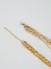 Золотой ожерелье с цепочкой